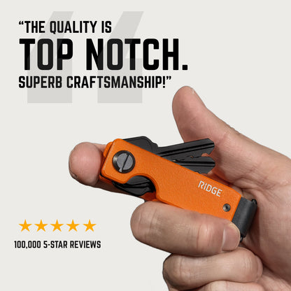 Ridge KeyCase - Kintsugi - Black